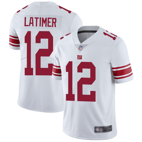 Men New York Giants #12 Cody Latimer White Vapor Untouchable Limited Player Football NFL Jersey